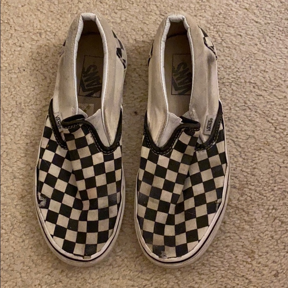 Checkered vans